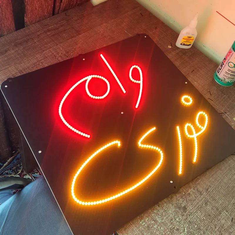 تابلو ال ای دی طرح وام فوری کد 52cm